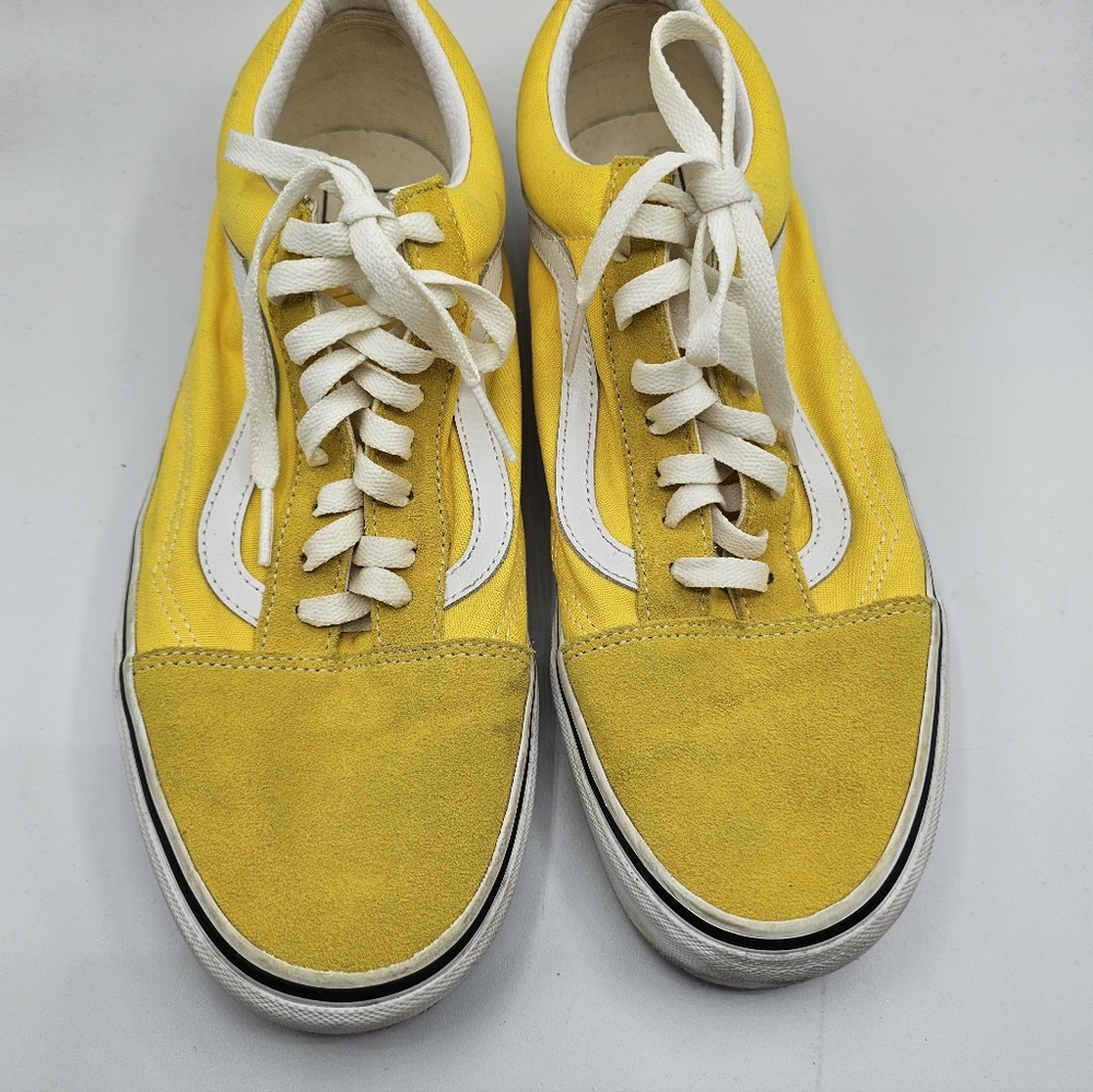Vans Old Skool Yellow and White Sneakers